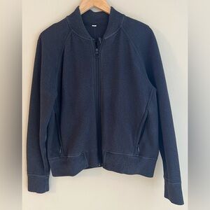 lululemon athletica Black Bomber Jacket 12